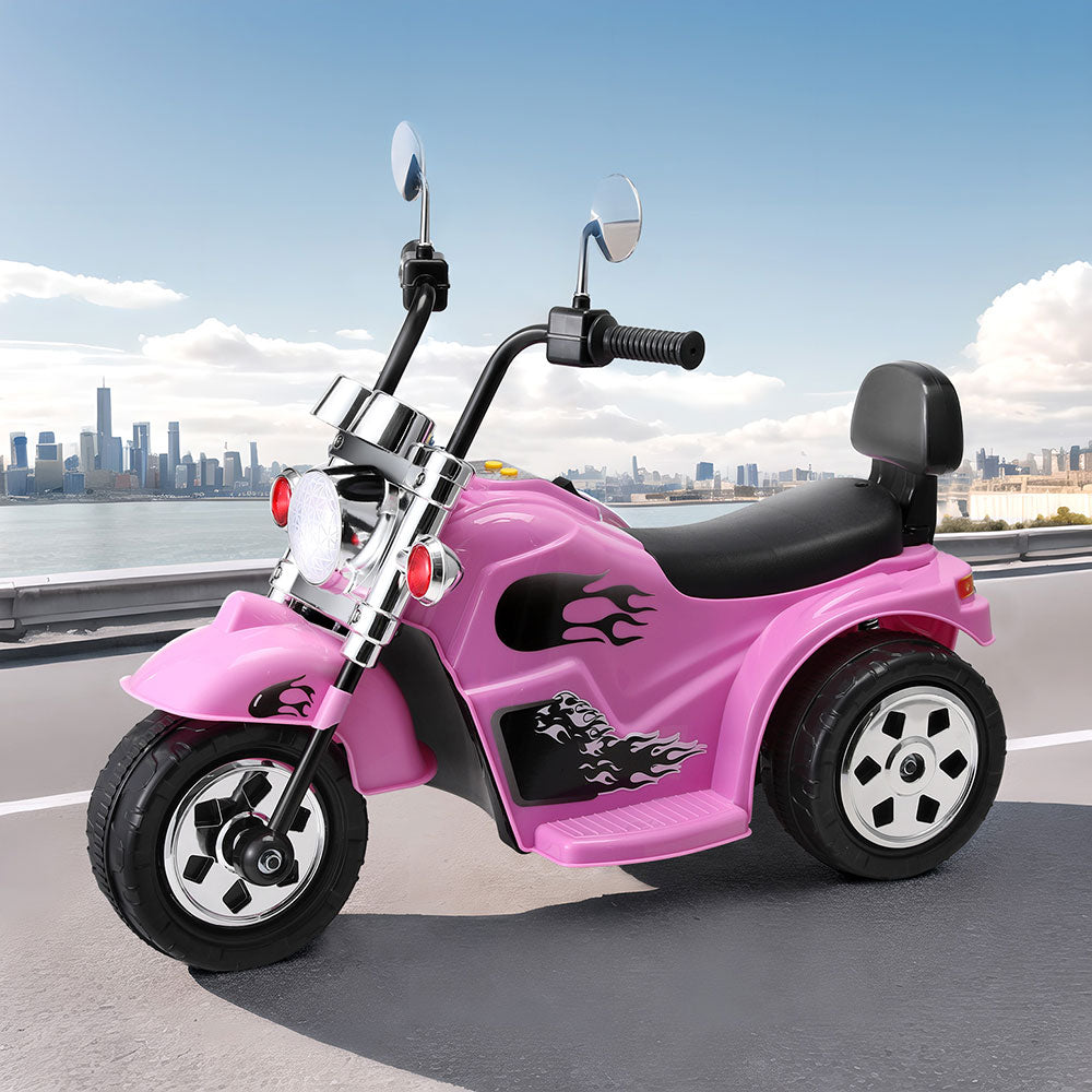 Tangmere Ride On Motorcycle 6V Electric, Pink
