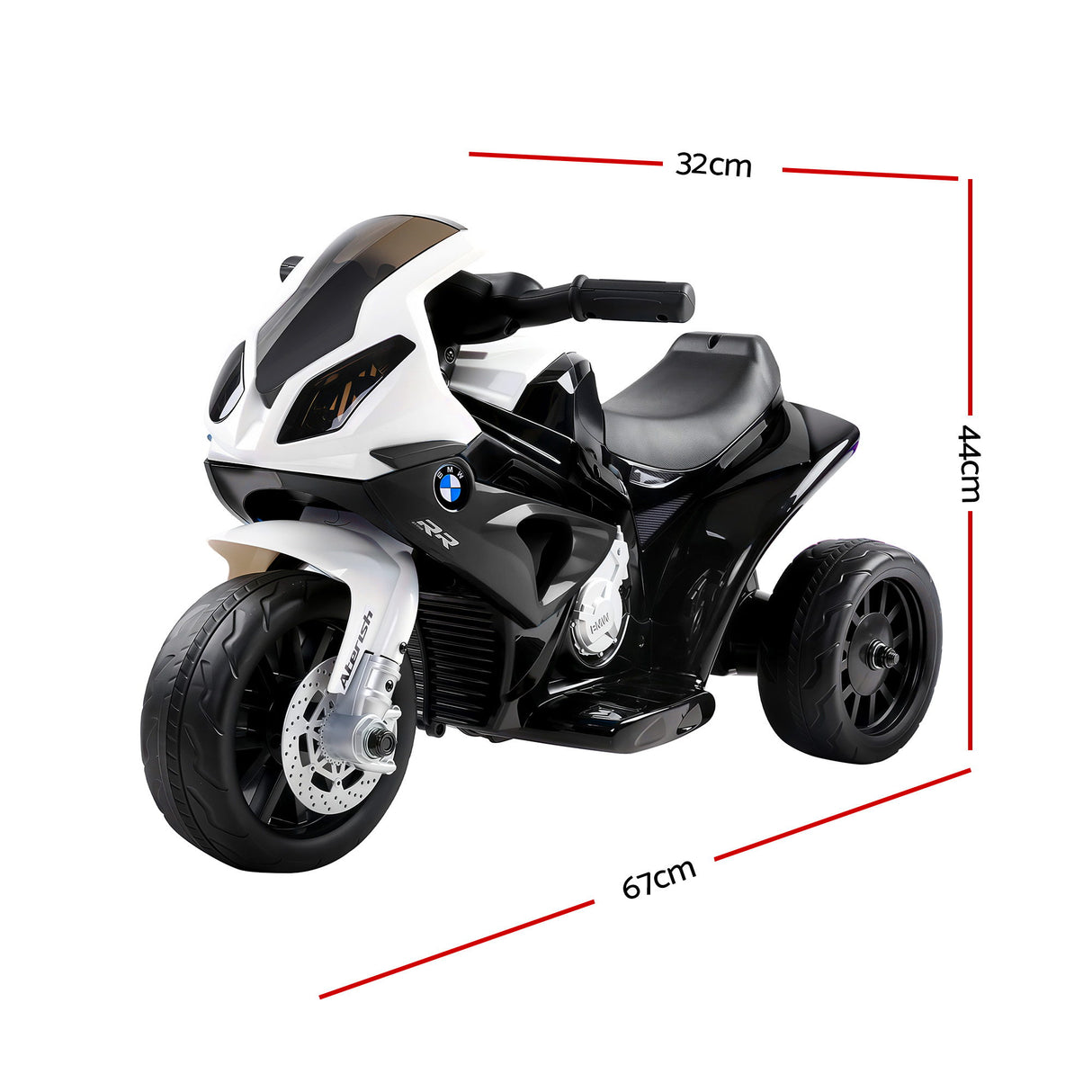 Guillelmo Kids Electric Ride On Motorcycle, Black