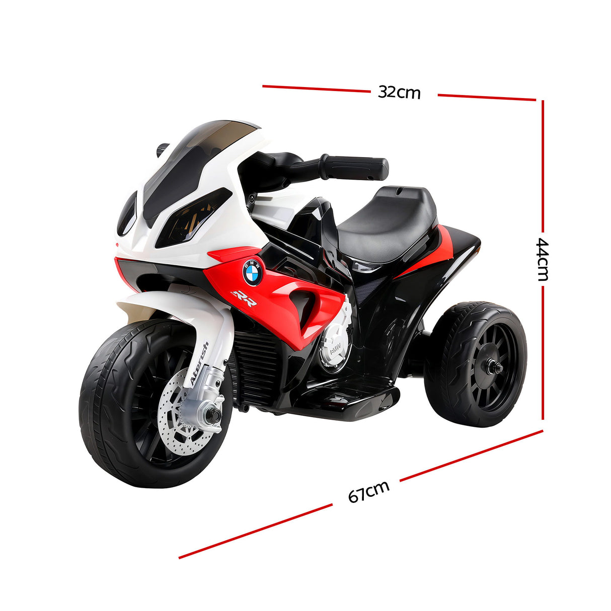 Guillelmo Kids Electric Ride On Motorcycle, Red