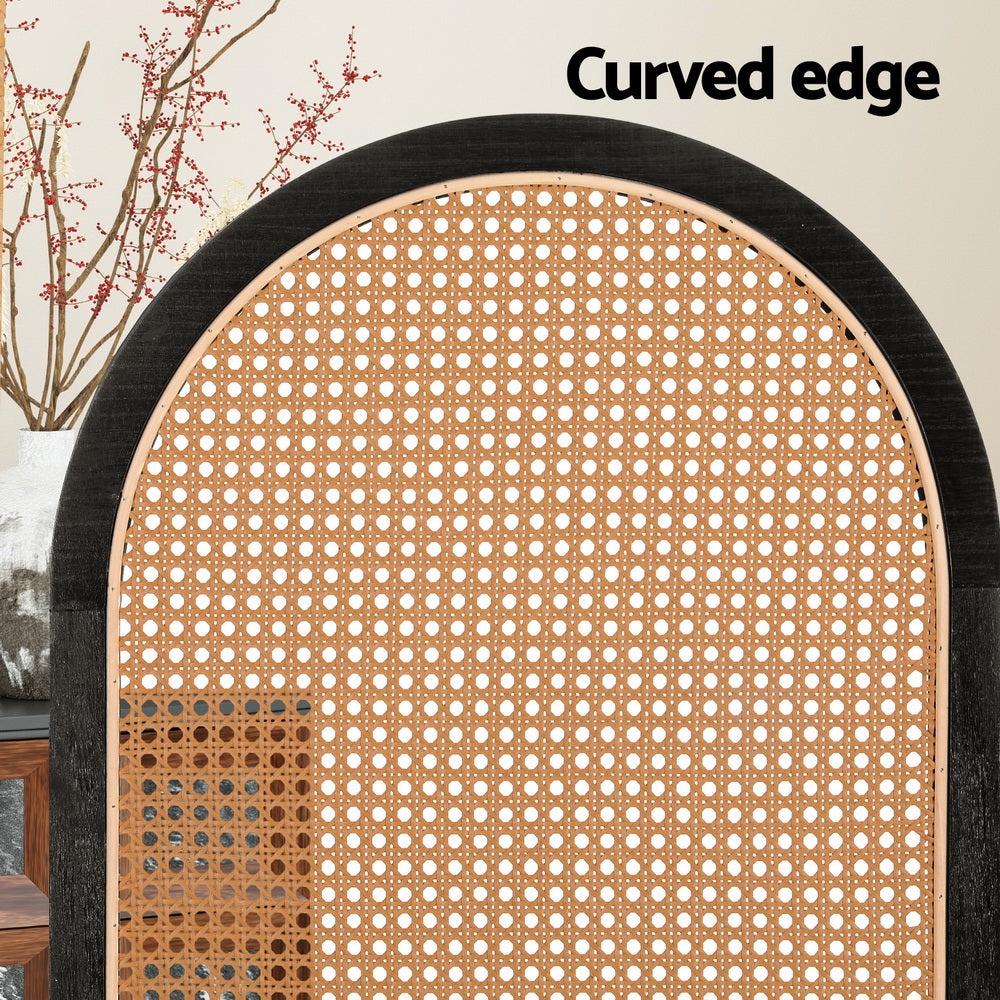 Nowa Nowa 3 Panel Rattan Room Divider Screen, Brown