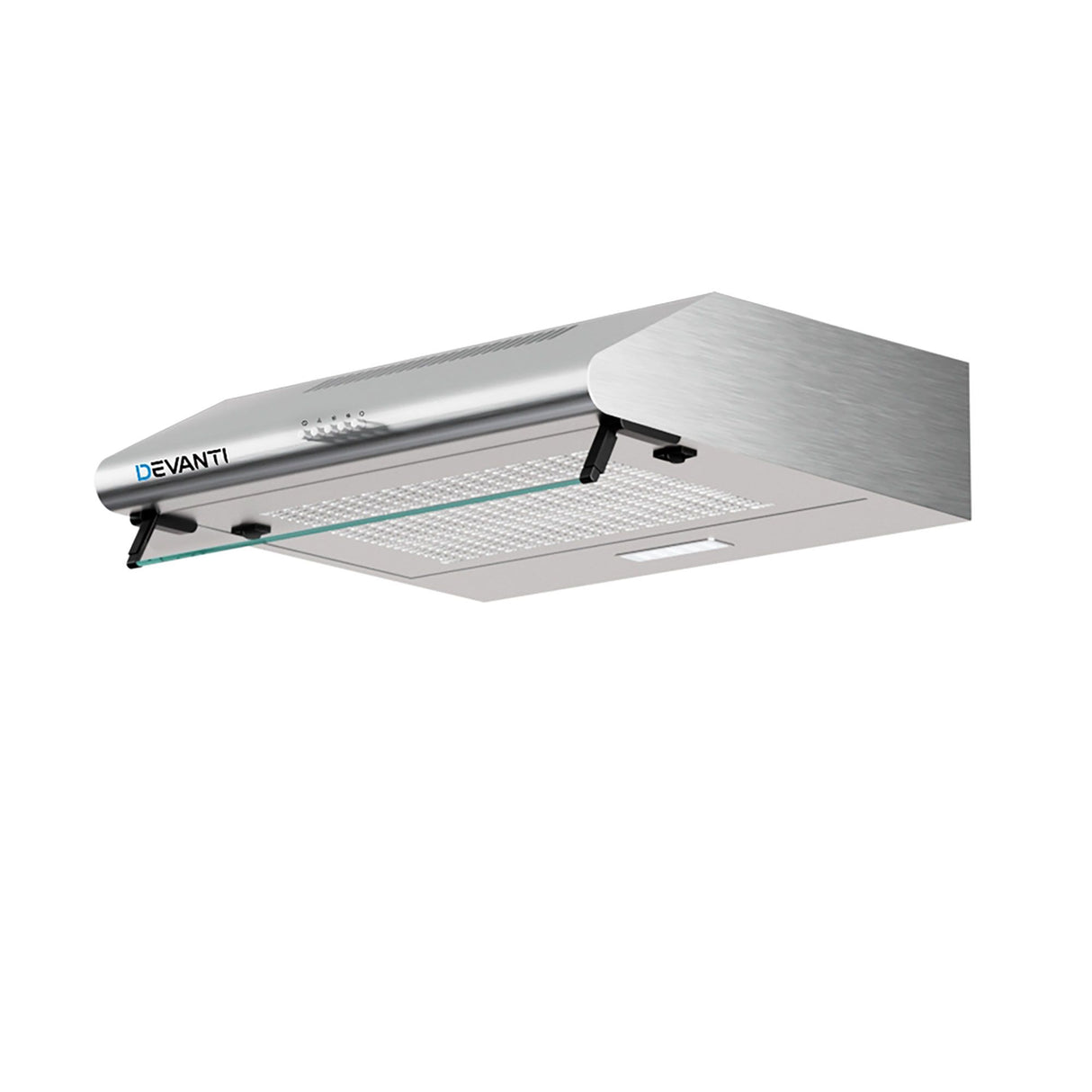 Dimension diagram of the 600 mm fixed range hood