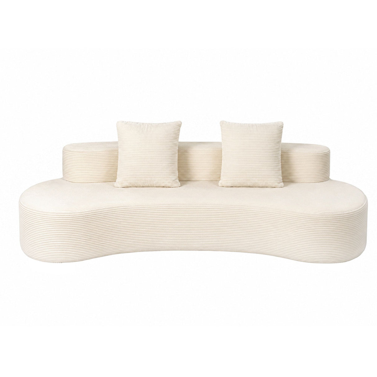 Tavernes 4 Seater Modular Sofa, White