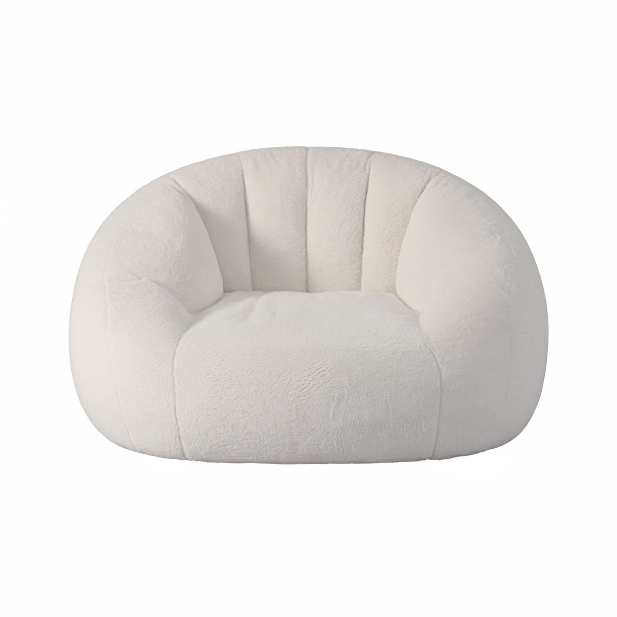 Garraf 1 Seater Bean Bag Sofa, White