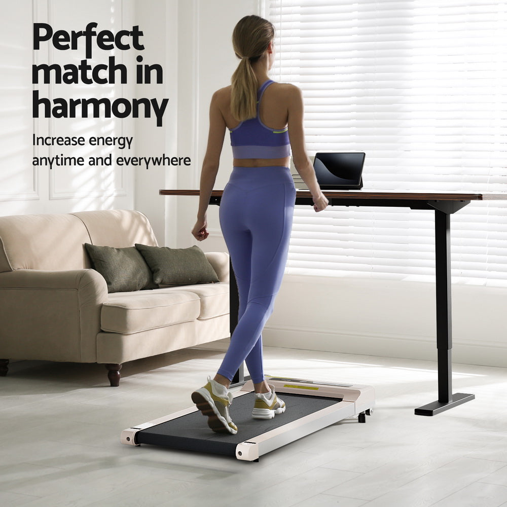Chifley Standing Desk, Rustic Brown 140cm