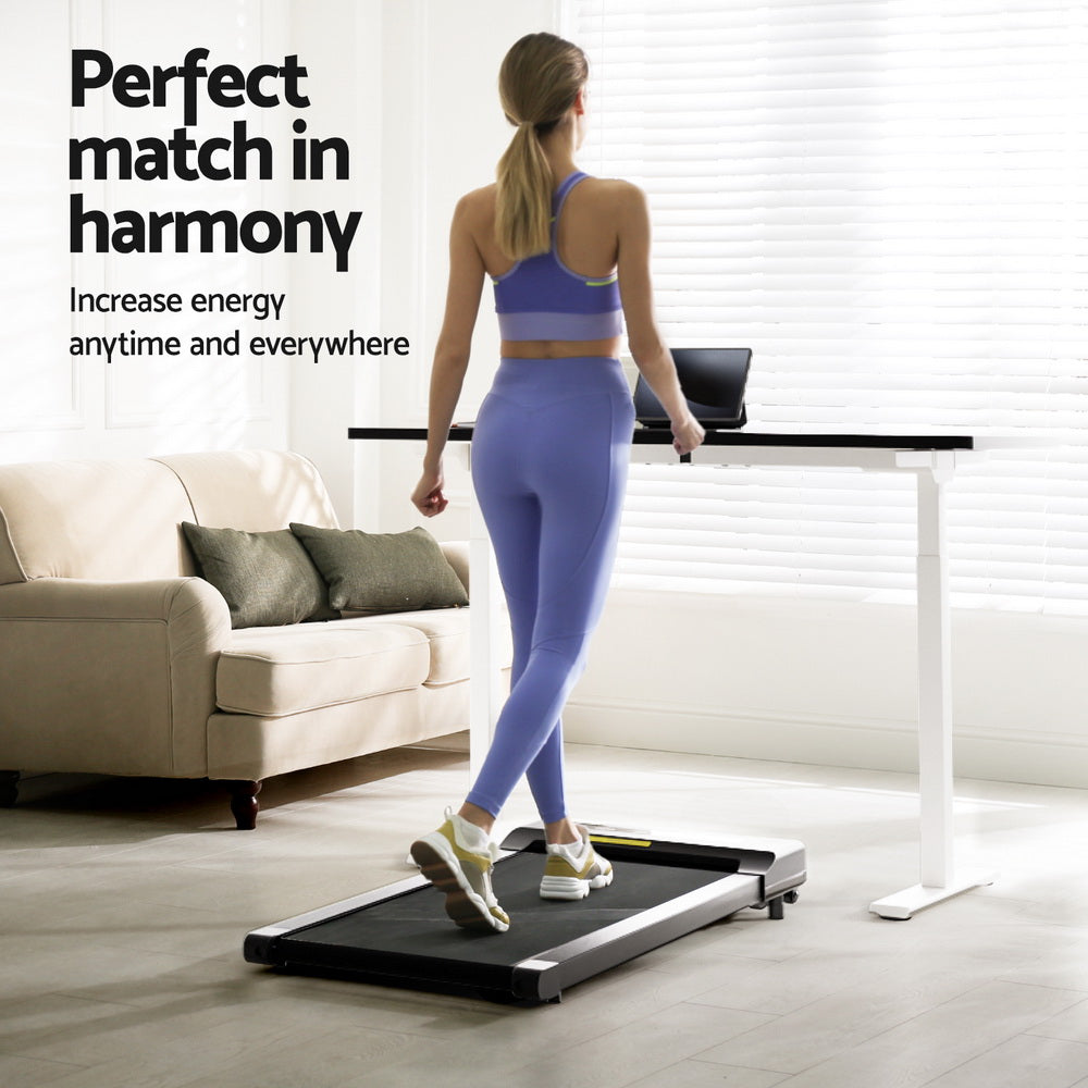 Kambah Electric Standing Desk, Black 120cm view 4