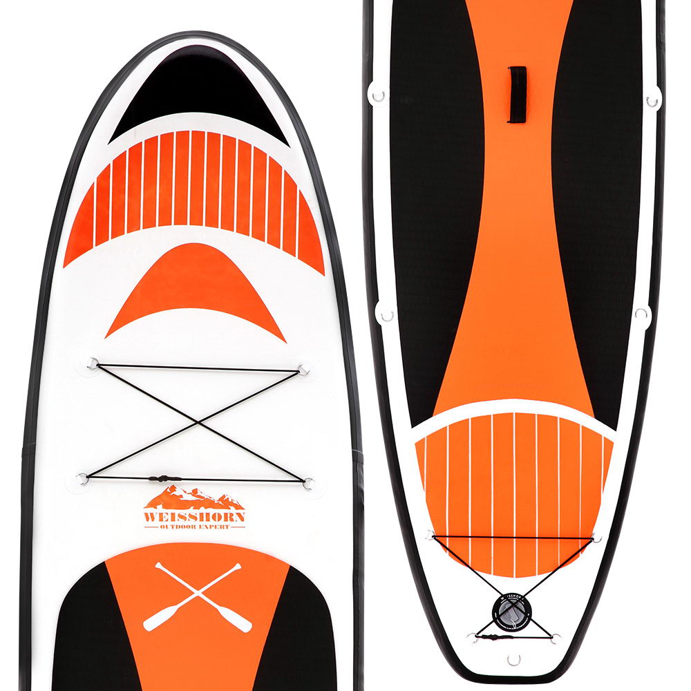 Inflatable Stand Up Paddle Board and Kayak, 11ft Red, view 3