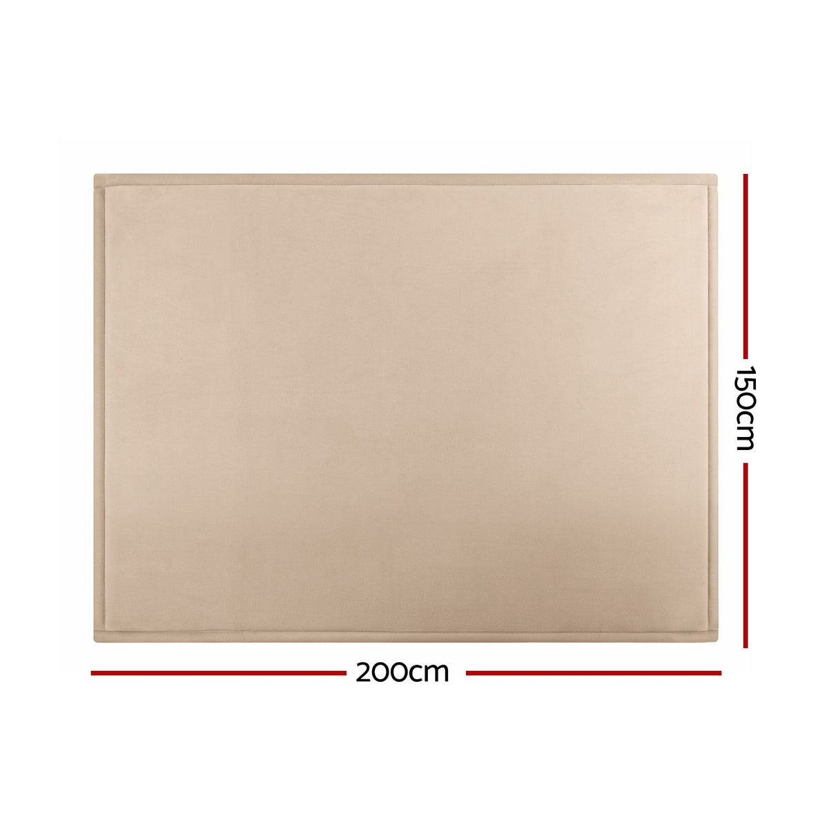 Beige foldable tatami floor mat 150 x 200cm view 3
