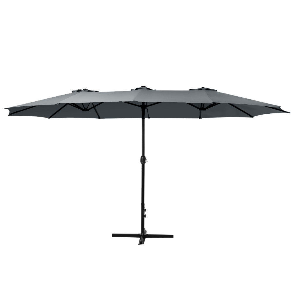 Canungra 4.57m Outdoor Umbrella, Charcoal