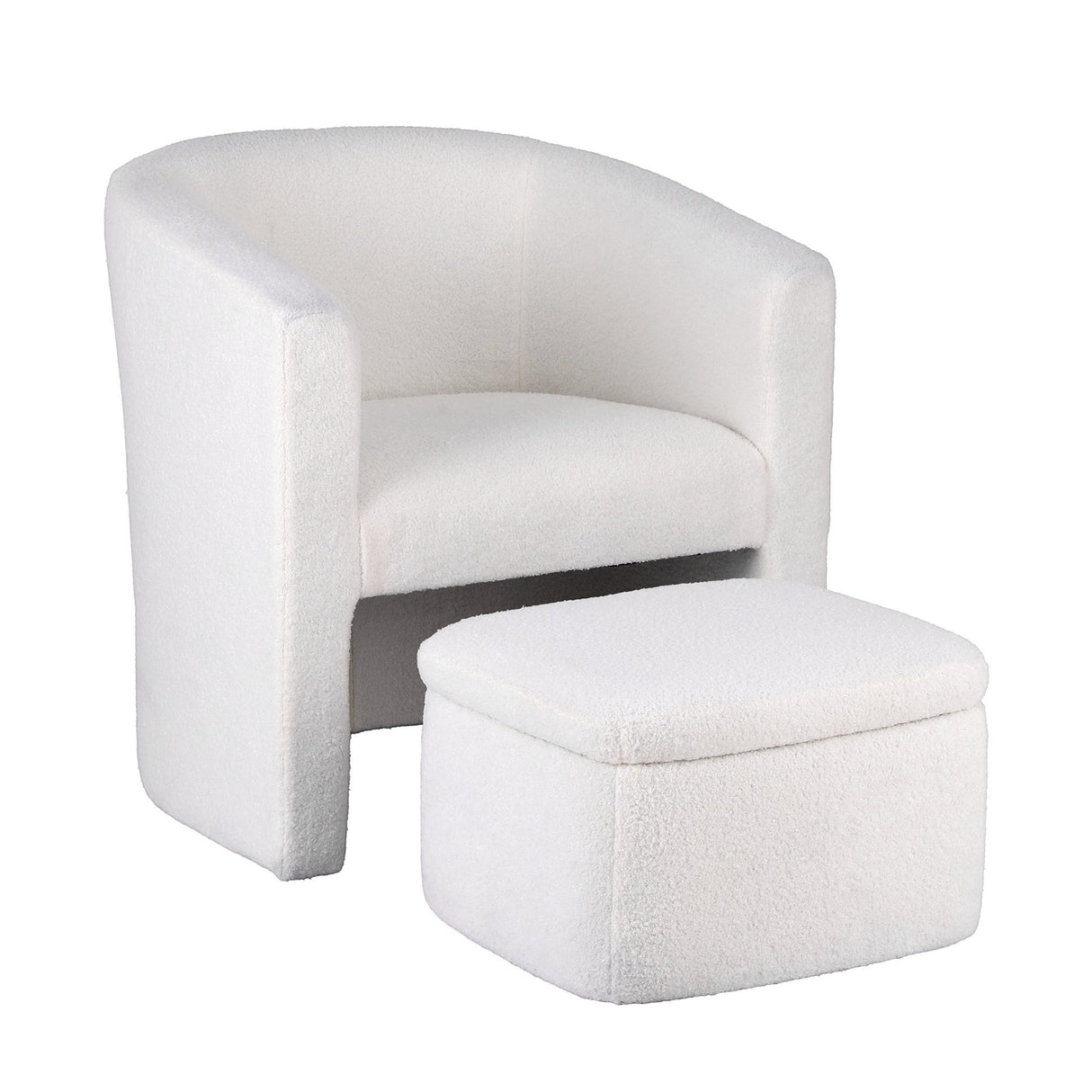 Valley Heights Accent Chair, White