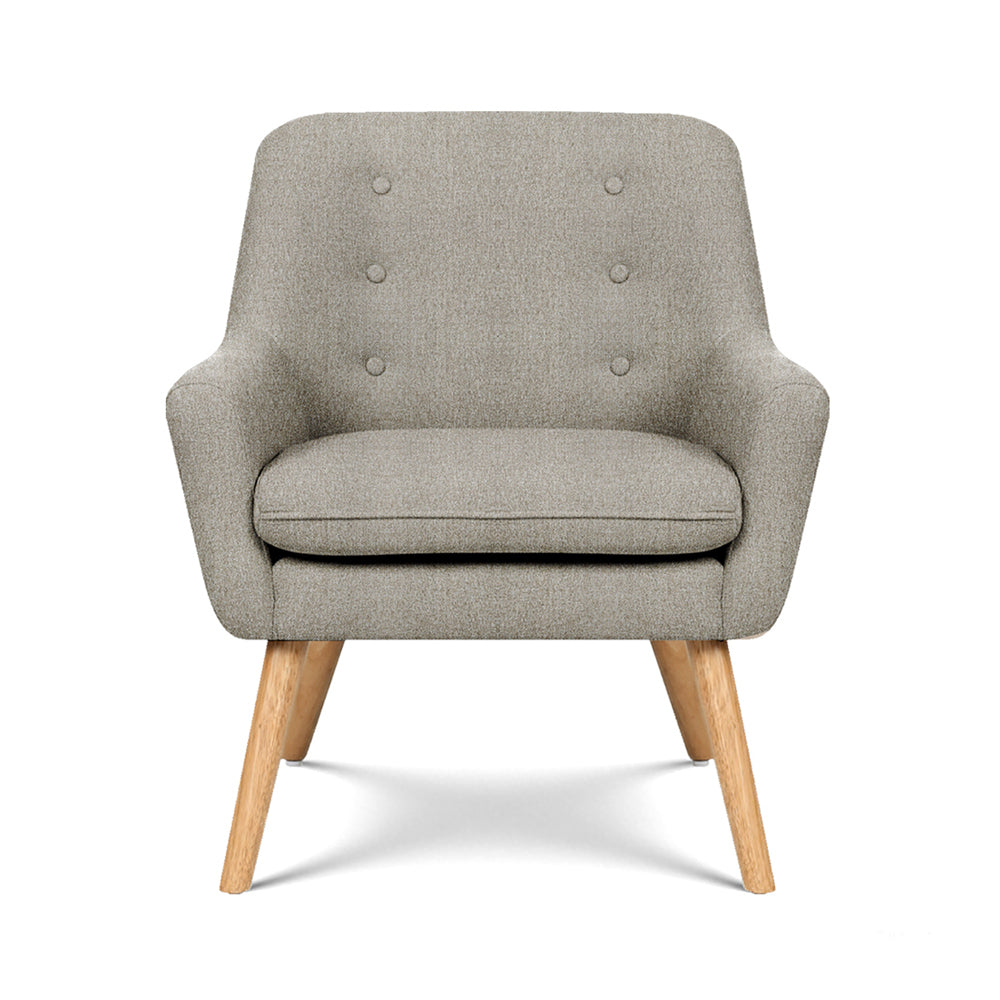 Leura Accent Chair 2pcs, Beige