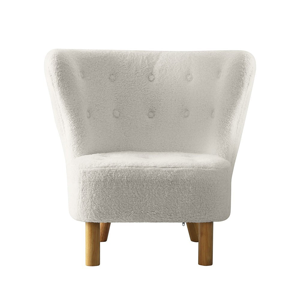 Mount Tomah Wingback Chair, White