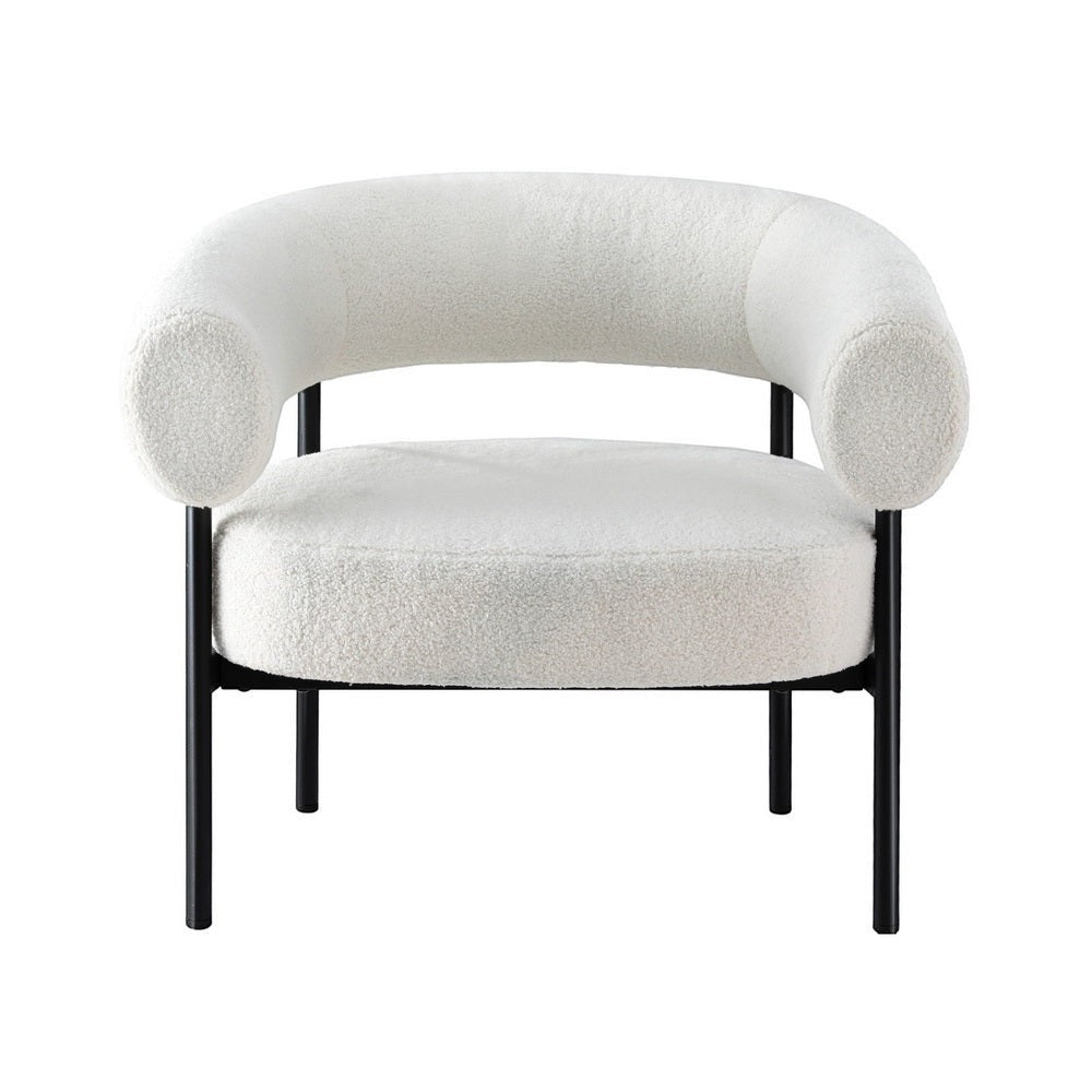 Medlow Bath Accent Chair, White