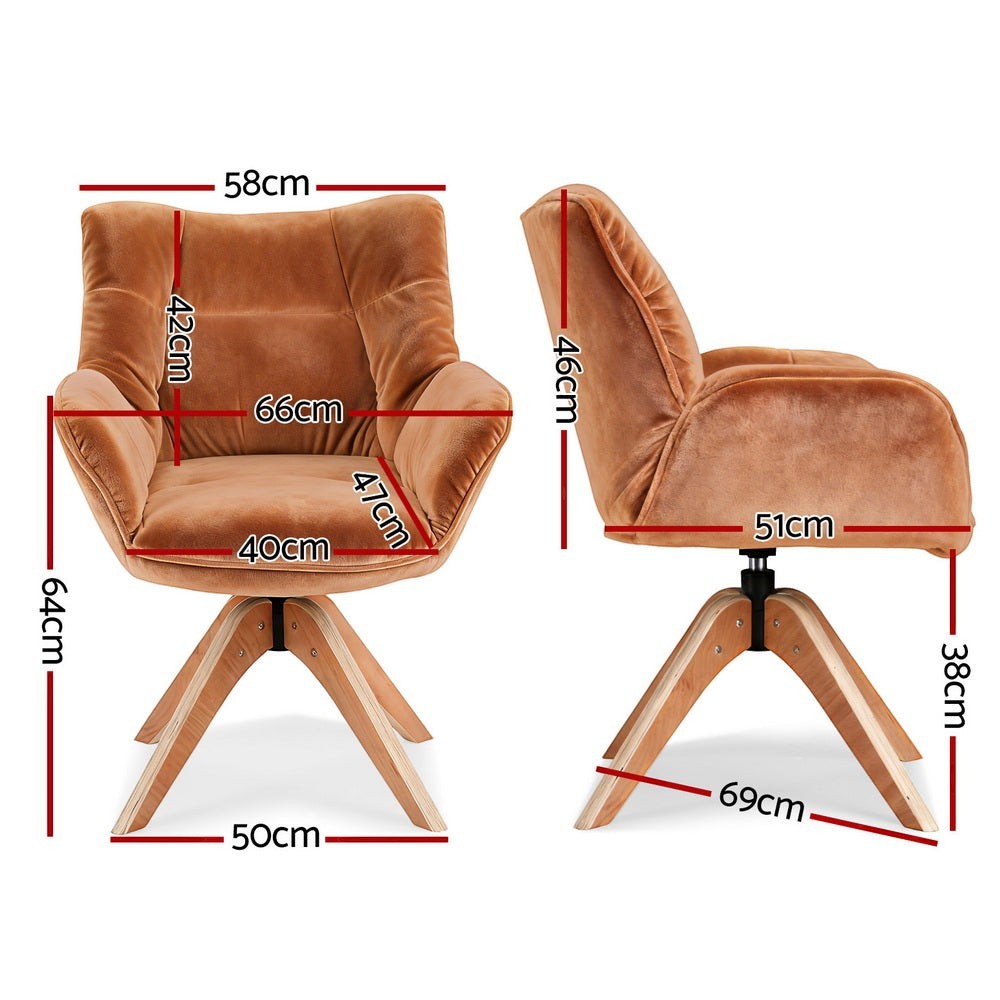 Lawson Swivel Armchair