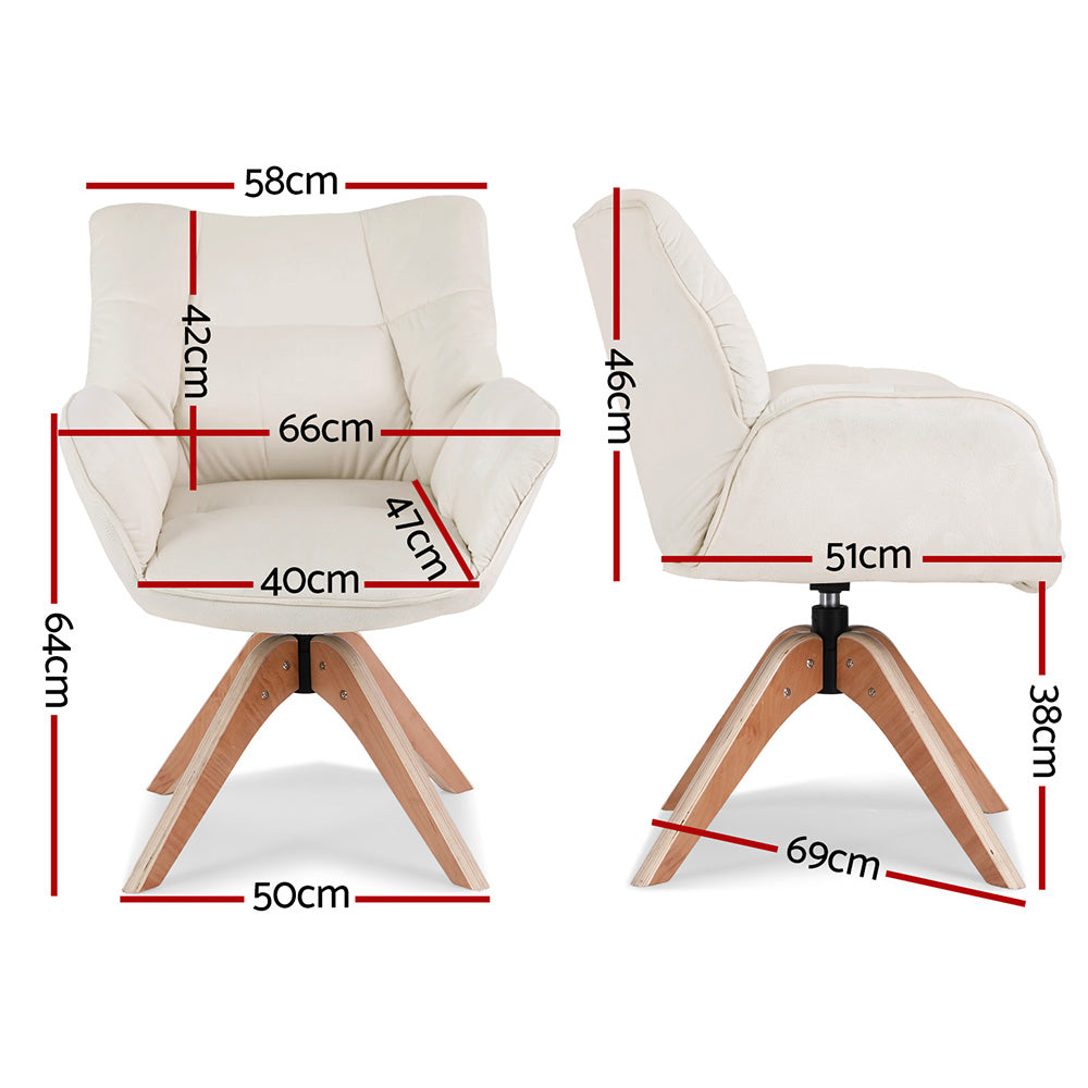Lawson Swivel Armchair
