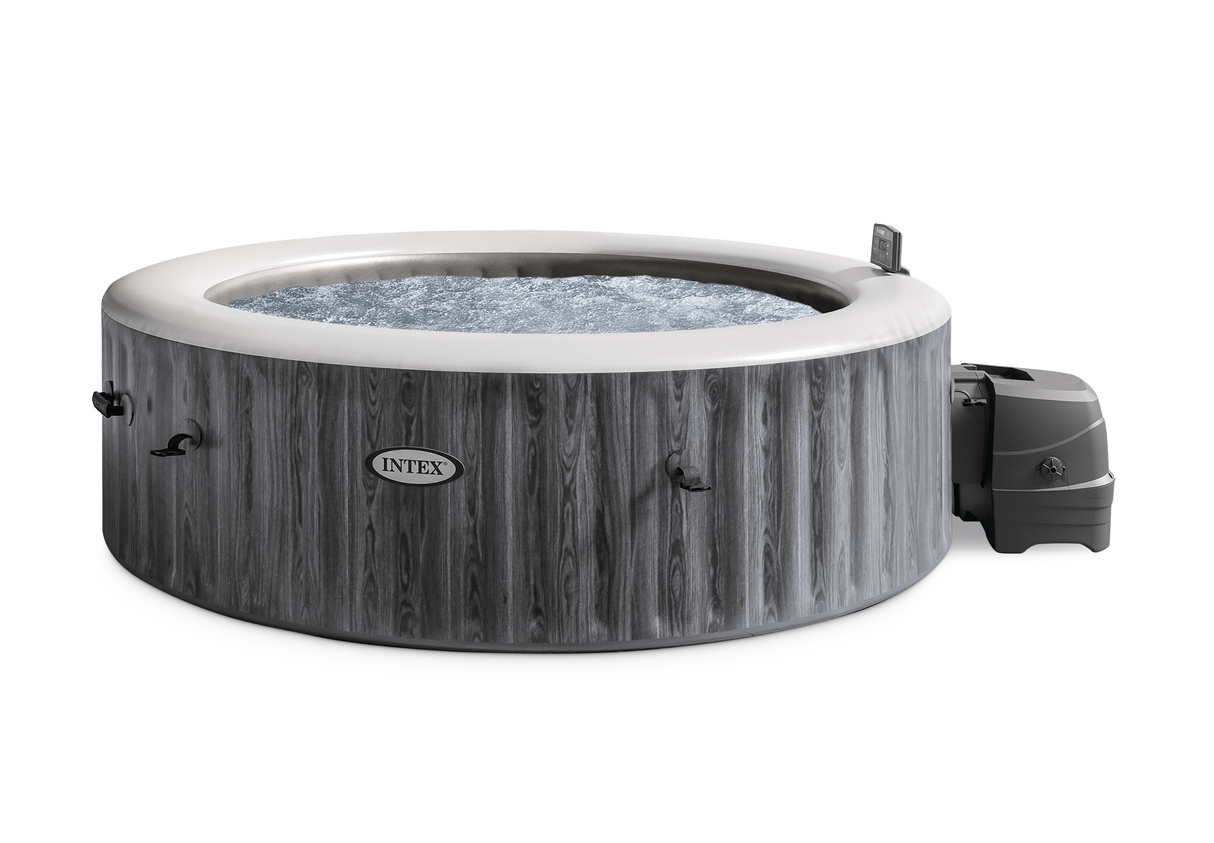 Carezza six person greywood inflatable spa with wireless control panel