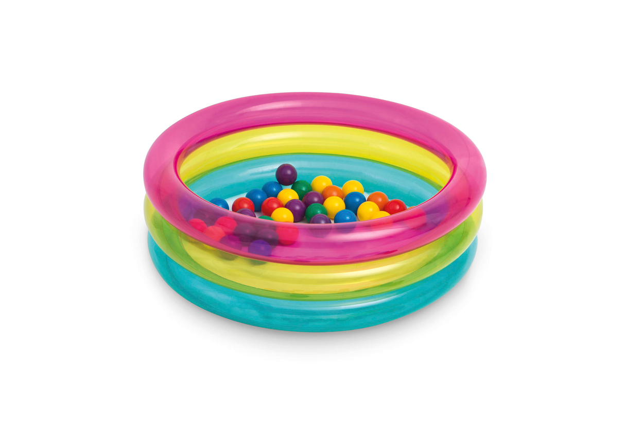 Inflatable baby ball pit dimensions detail