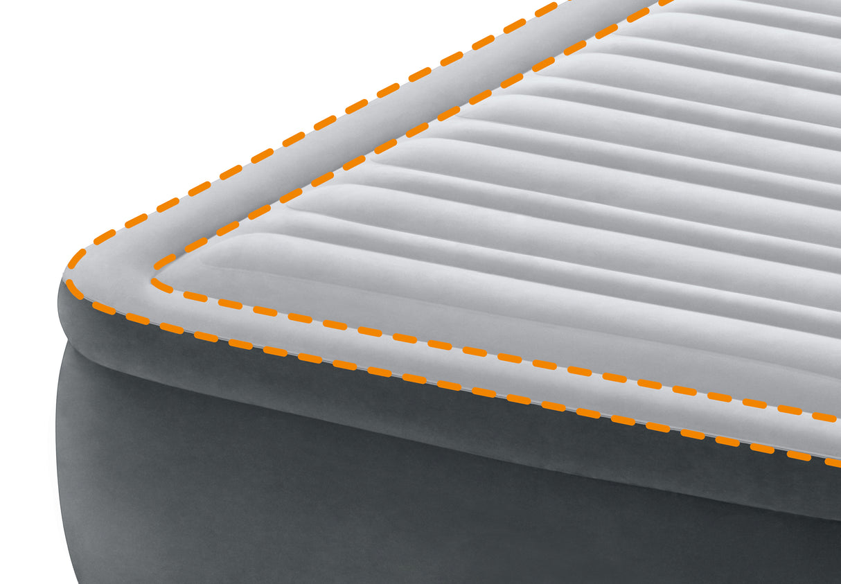 Icefields Queen Air Mattress, Deluxe Mid Rise 33cm