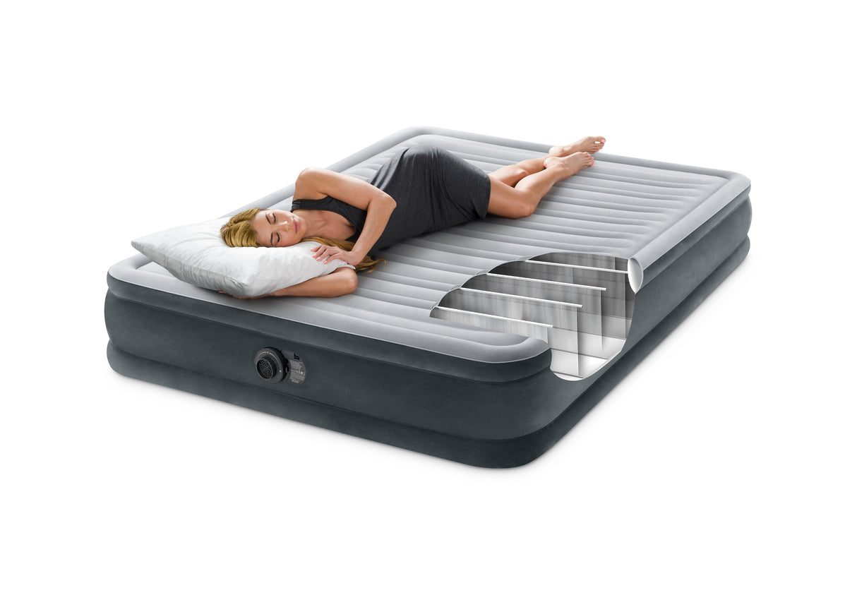 Icefields Queen Air Mattress, Deluxe Mid Rise 33cm