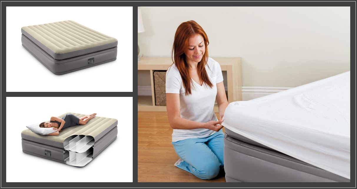Assiniboine Queen Air Mattress, Prime Comfort Raised 51cm