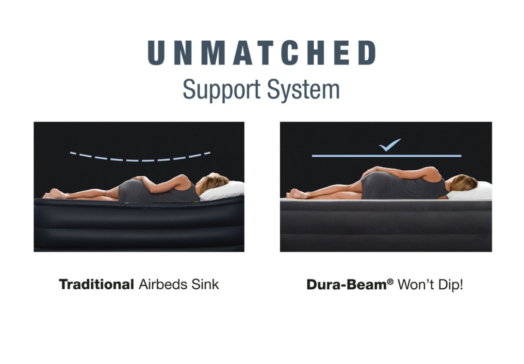Ptarmigan Single Air Mattress, Deluxe Elevated 46cm