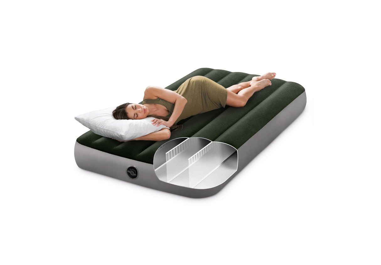 Kerkeslin Classic Downy Airbed, Single Built In Foot Pump