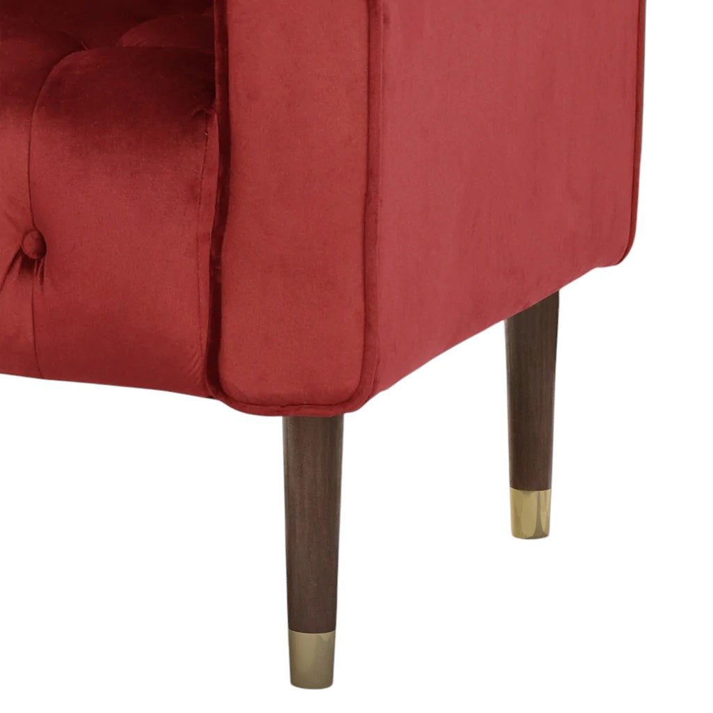 Cahills Accent Chair, Velvet