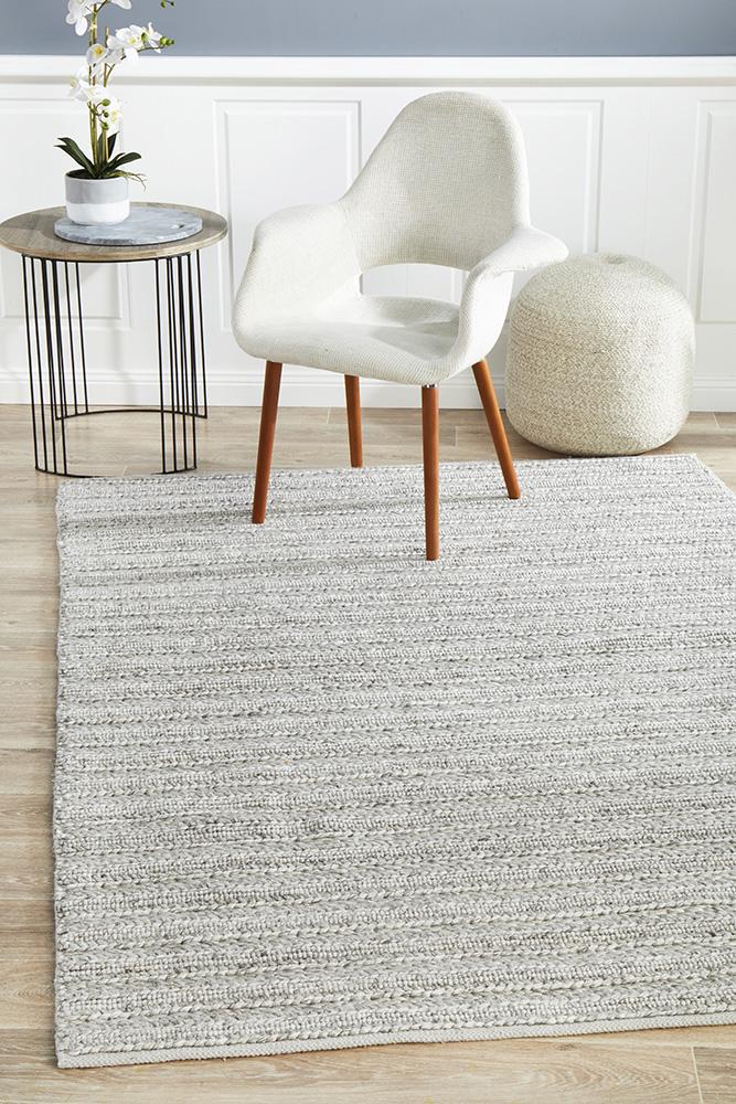 Harvest 801 Handwoven Wool-Viscose Area Rug — 70% Wool, 30% Viscose, 20mm Pile — Allure Home Collections