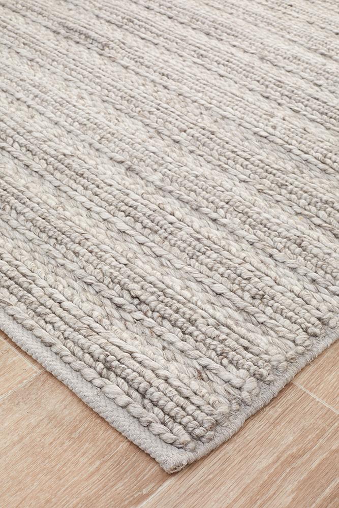 Harvest 801 Handwoven Wool-Viscose Area Rug — 70% Wool, 30% Viscose, 20mm Pile — Allure Home Collections