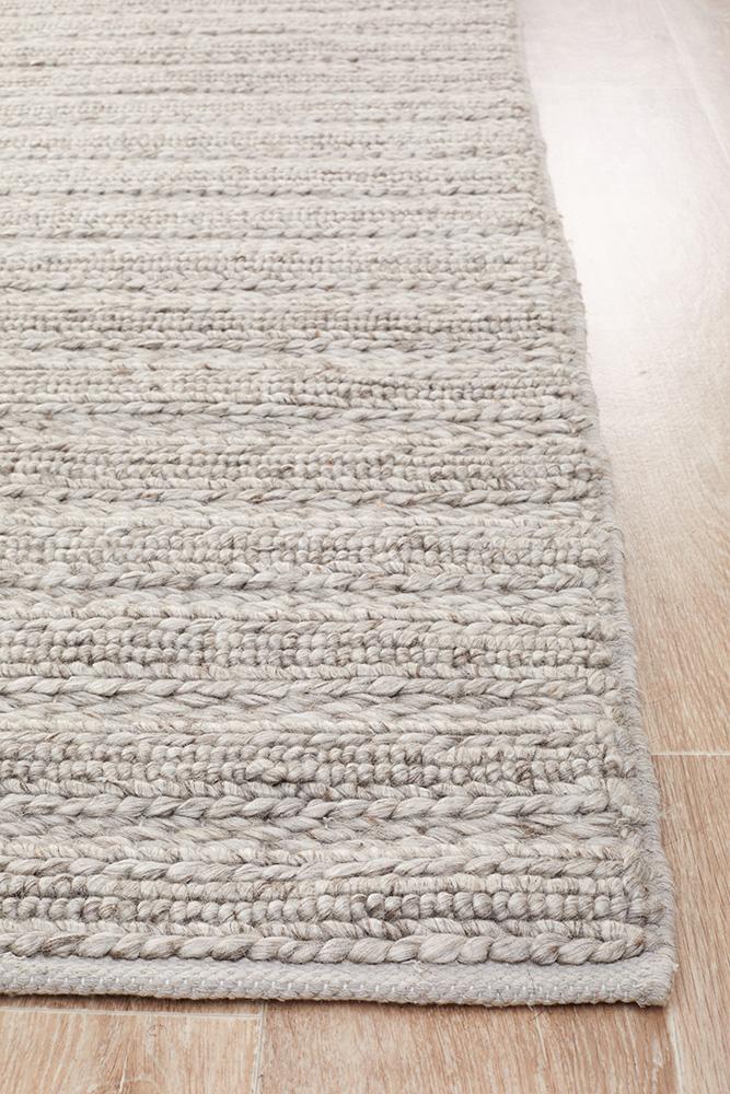 Harvest 801 Handwoven Wool-Viscose Area Rug — 70% Wool, 30% Viscose, 20mm Pile — Allure Home Collections