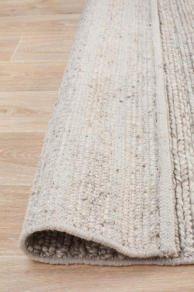 Harvest 801 Handwoven Wool-Viscose Area Rug — 70% Wool, 30% Viscose, 20mm Pile — Allure Home Collections