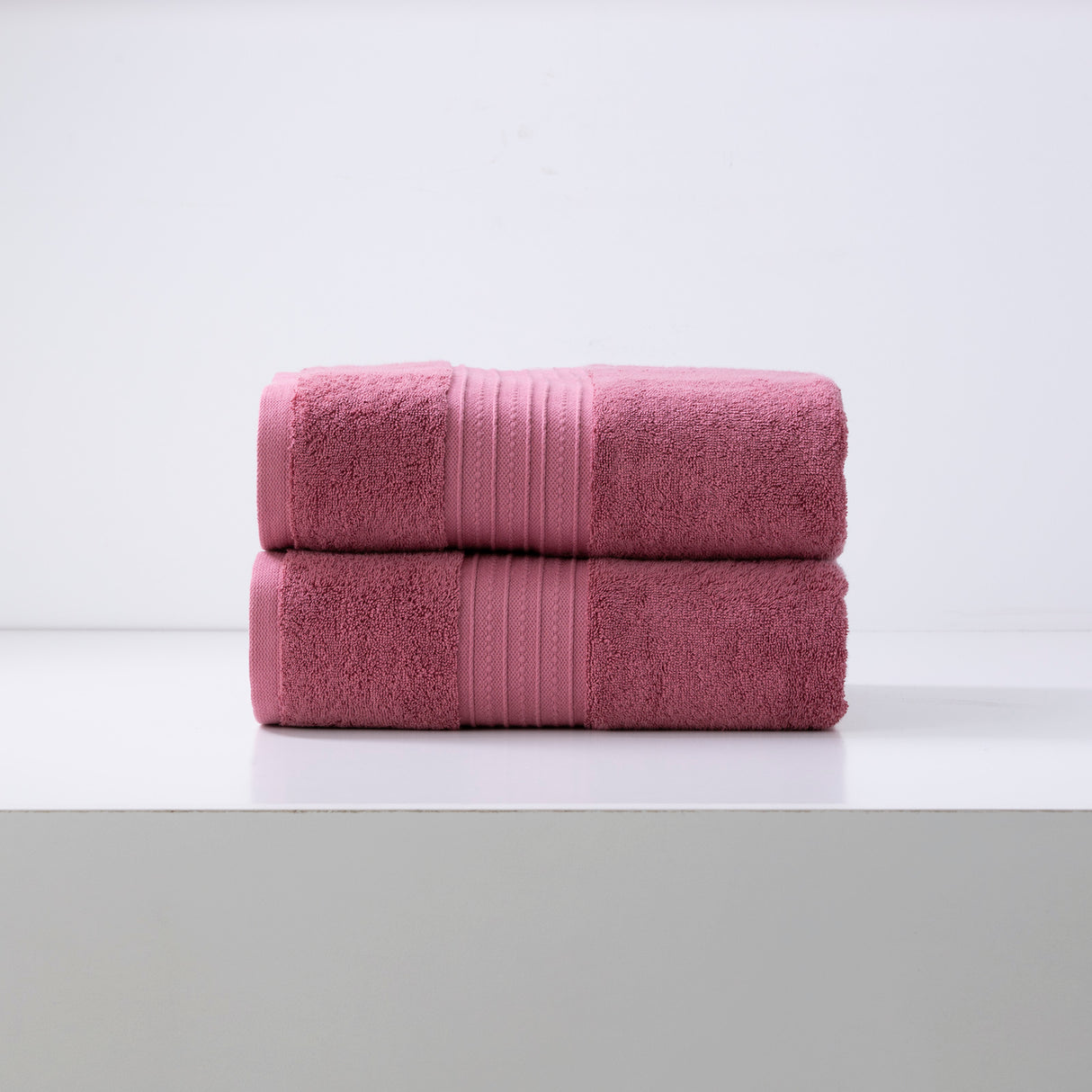 Brentwood 650 GSM Low Twist Premium Bath Sheet Collection by Renee Taylor