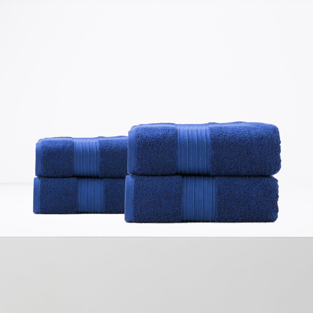Brentwood 650 GSM Low Twist 4 Pack Premium Bath Sheet Set by Renee Taylor