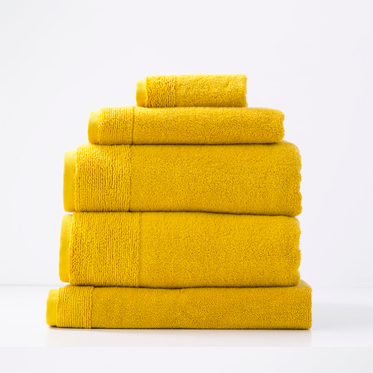 Aireys 650 GSM Zero Twist 5 Piece Luxury Bath Towel Set by Renee Taylor