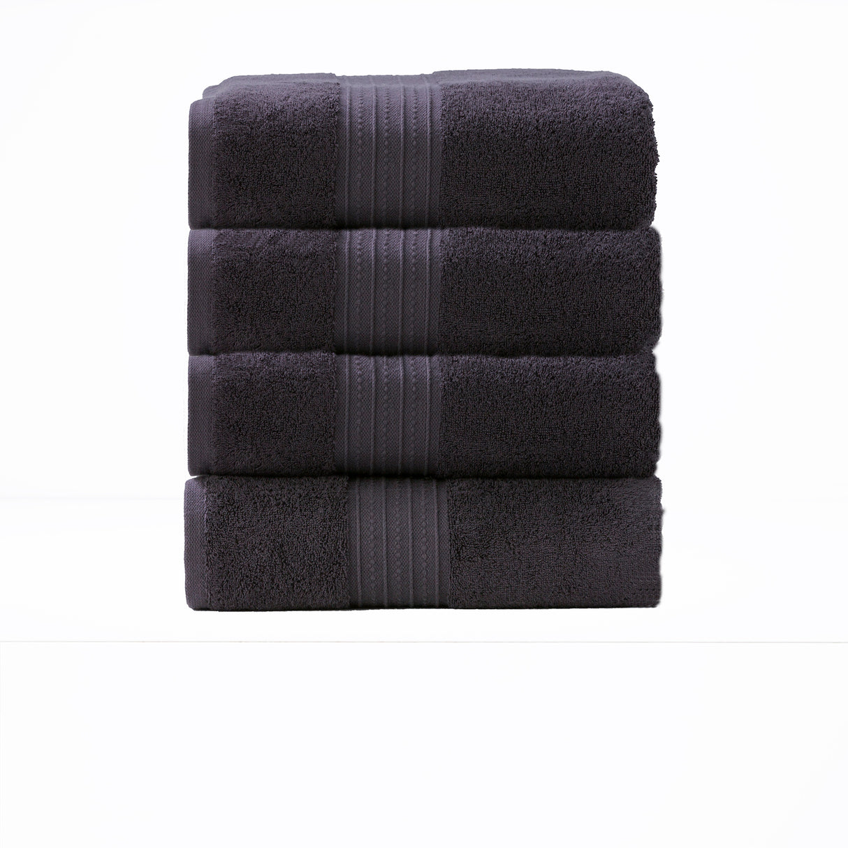 Aireys & Brentwood 650 GSM Zero and Low Twist Bath Towel Collection by Renee Taylor