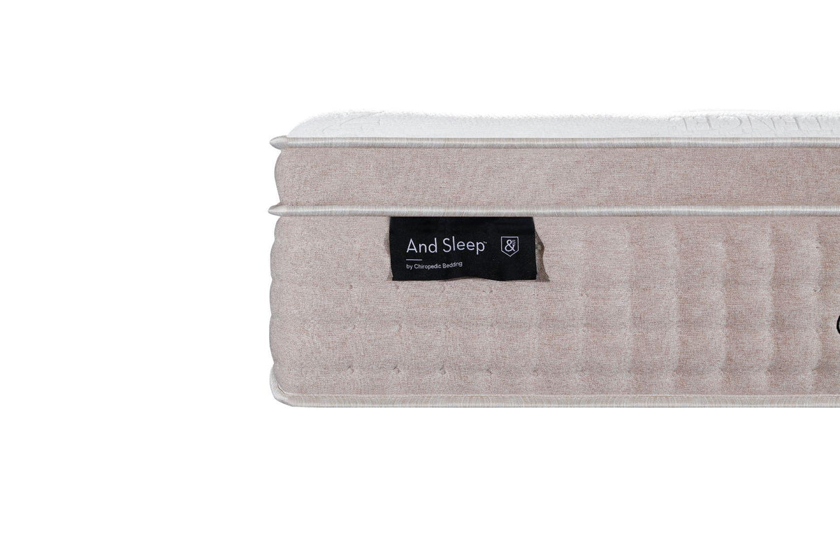 Luxor medium firm pocket spring mattress, king
