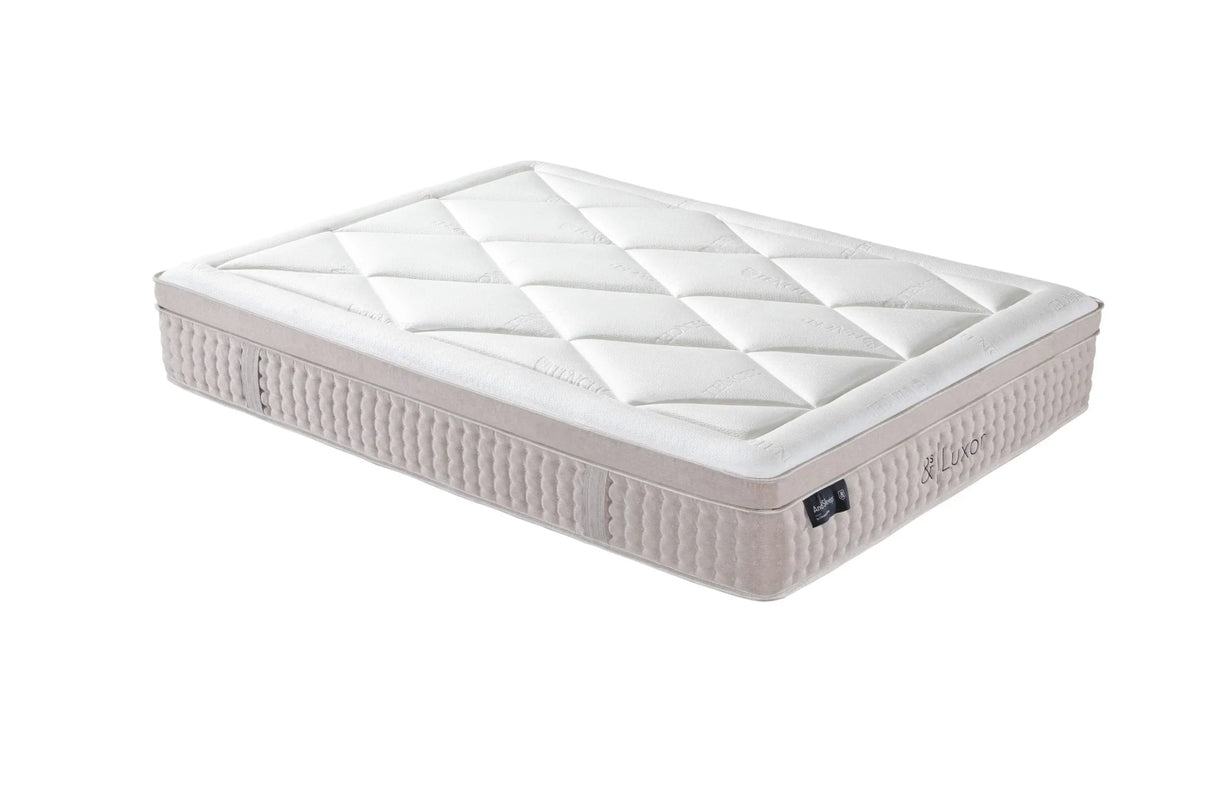 Luxor medium firm pocket spring mattress, queen