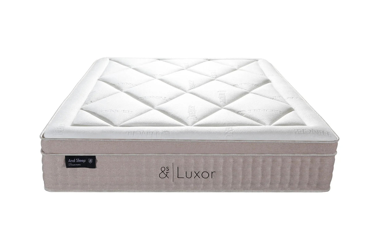 Luxor medium firm pocket spring mattress, queen