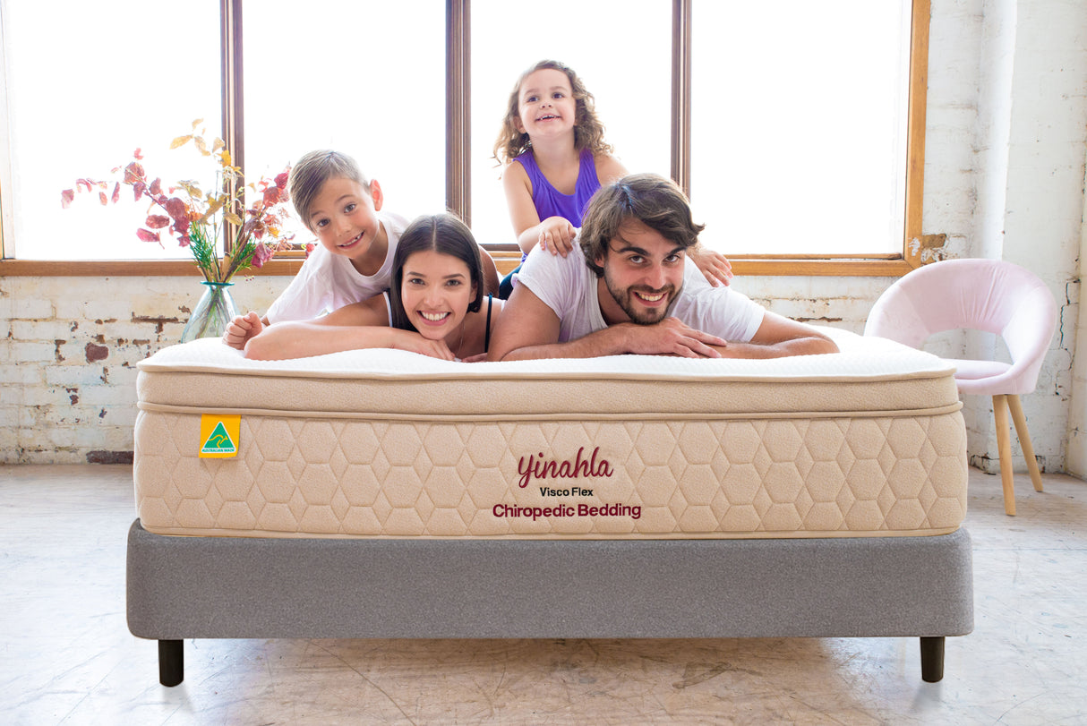 Elite Visco Soft Australian-Made Mattress — 5-Zone Pocket Spring, Dunlop Visco Flex Memory Foam — Allure Home Collections