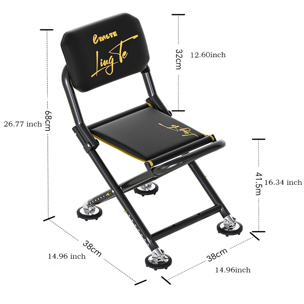 Ormiston Folding Camp Chair, Black