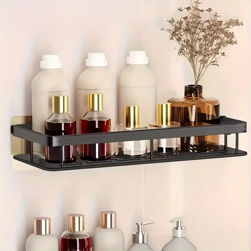 Castelsardo Toilet Paper Holder with Shelf, Wall Mounted, Stainless Steel, Silver