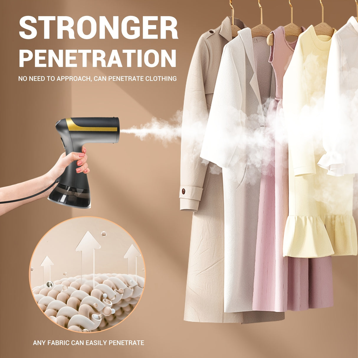 Olvera Handheld Garment Steamer, 300ml, 1500W