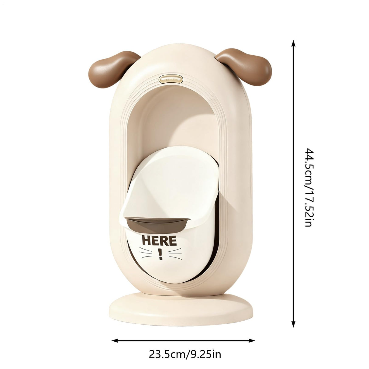 Kids Training Urinal with Adjustable Height, Beige - view 2