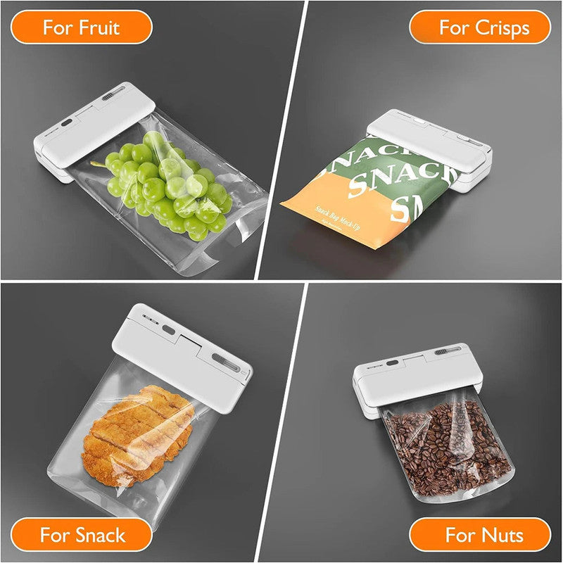 Bag sealer with USB cable and user manual