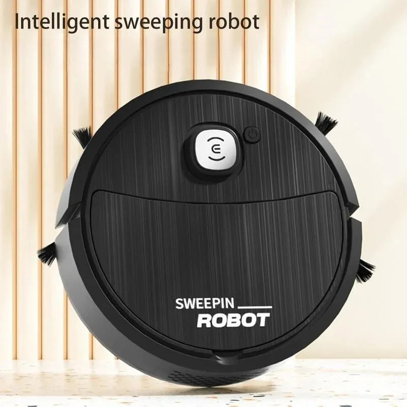 Augsburg Intelligent Robot Vacuum, 3 in 1, Sweep Vacuum and Mop, Black