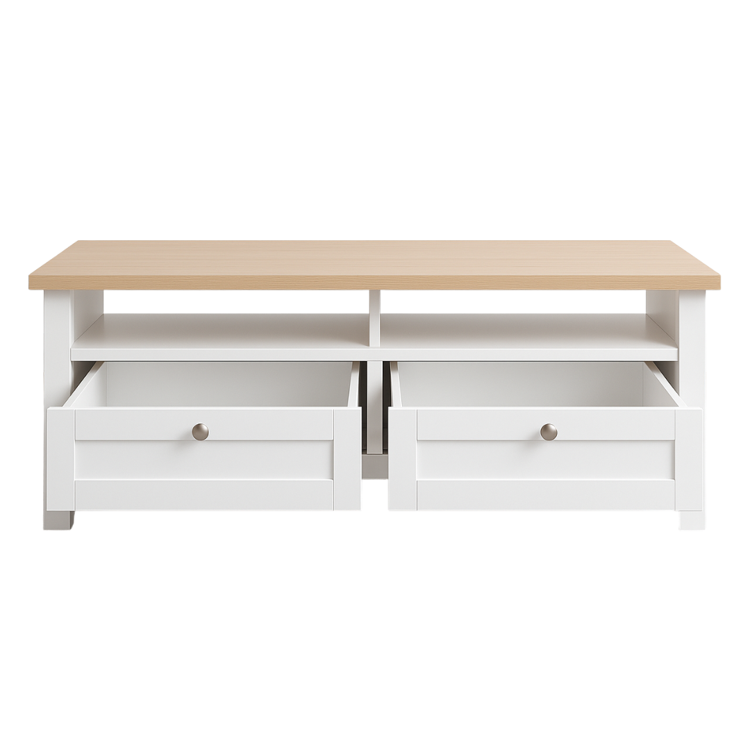 Tallarook Coffee Table, White Oak