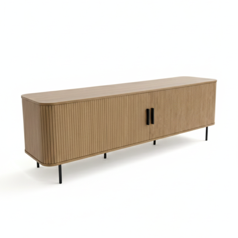 Rocherlea 180cm Entertainment Unit, Natural Oak