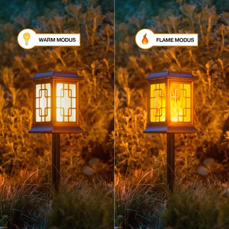 Maglie Solar Garden Torch Light, Flame Effect