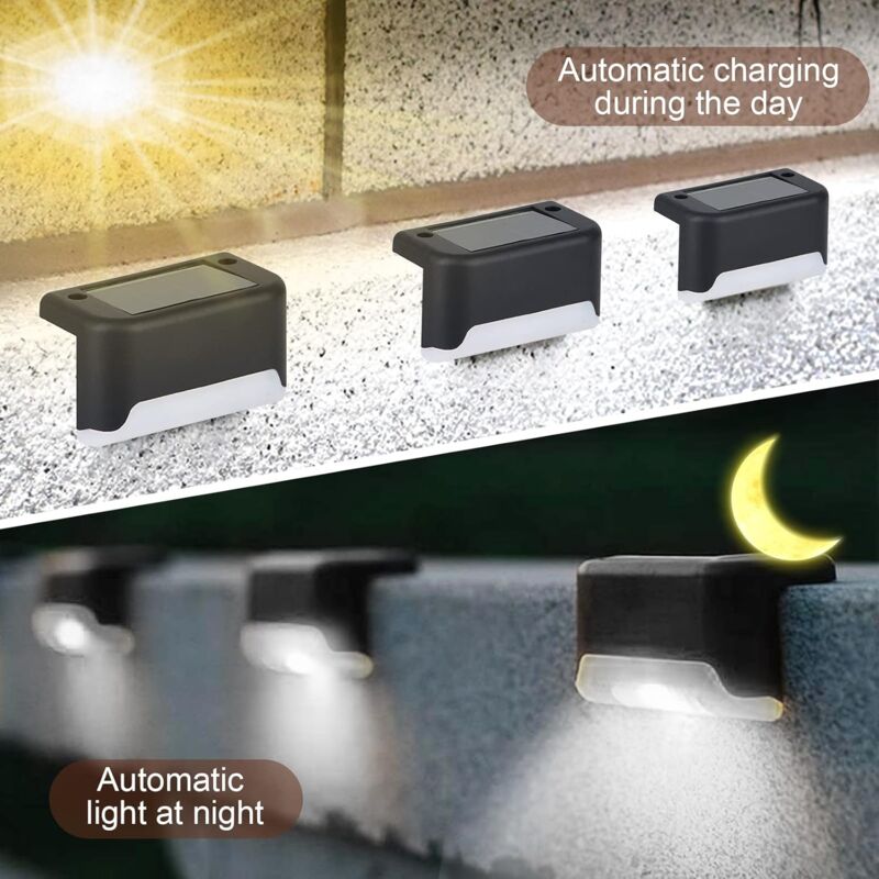 IP65 solar step light detail