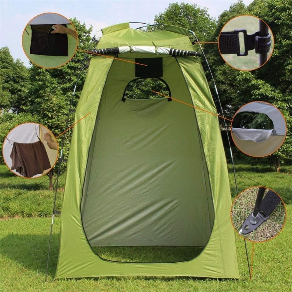 Ushuaia Pop Up Changing Tent, 120x120x190cm, Green