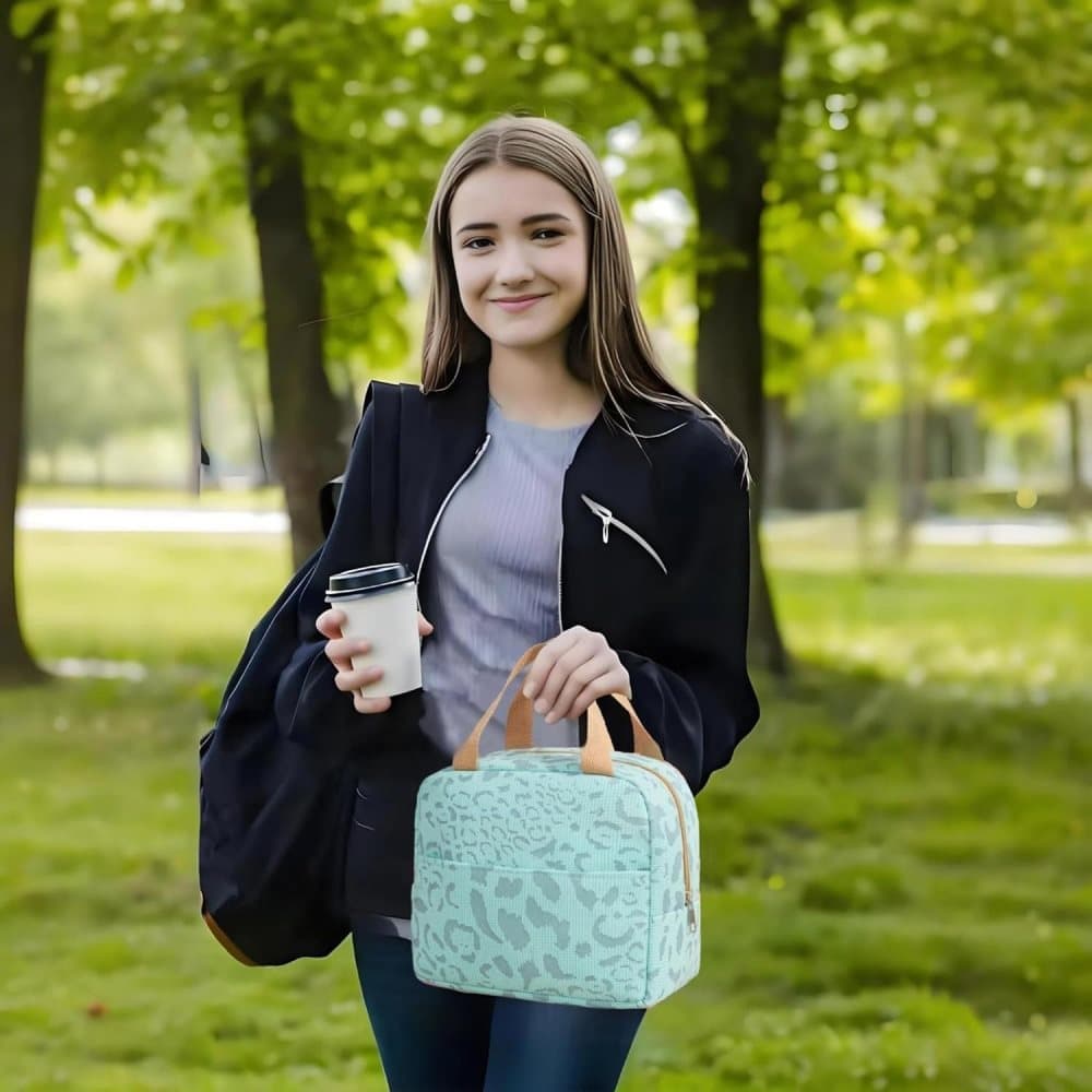 Baragoot Insulated Lunch Bag, Foldable Cooler with Handle